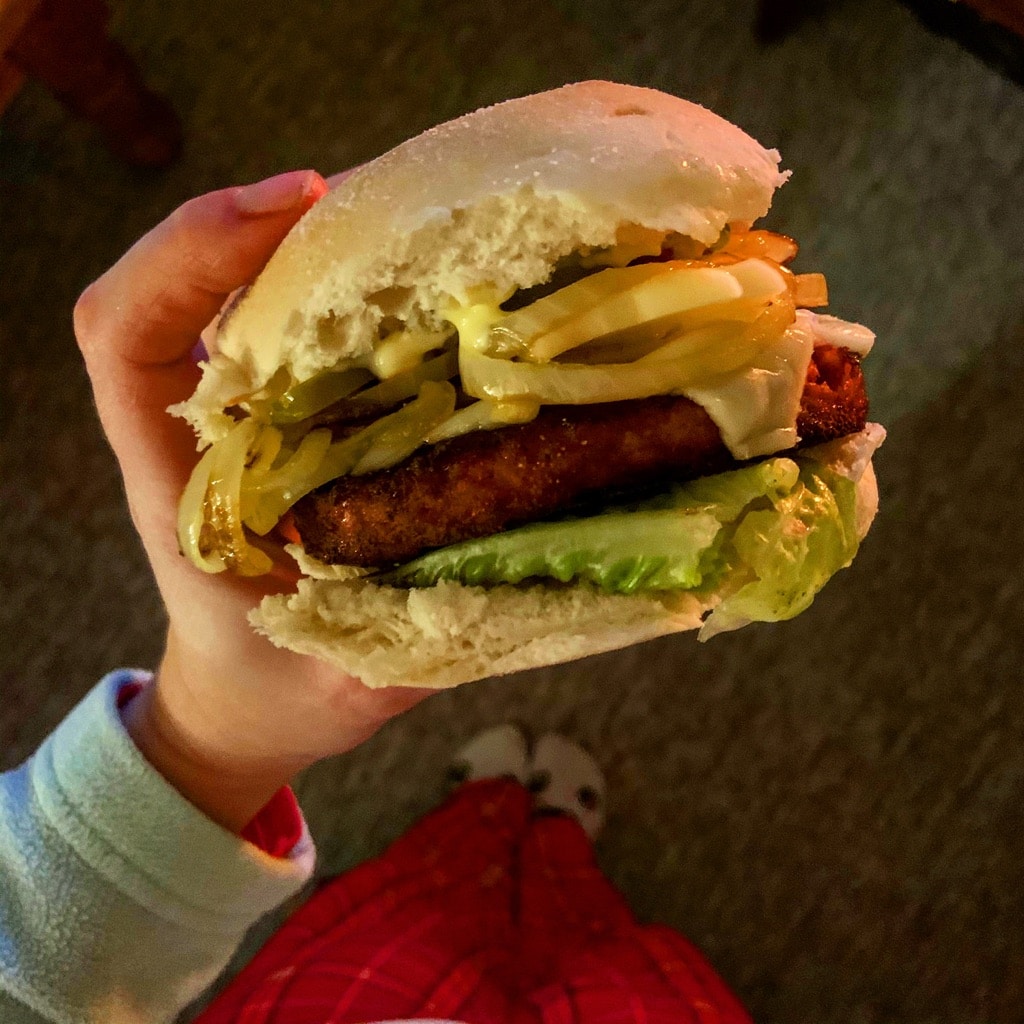 Oumph plant based burger