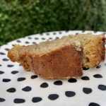 Whisky and cherry banana bread