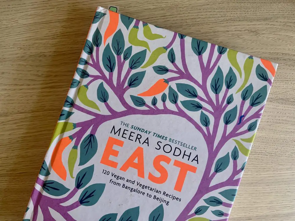 Front cover of Meera Sodha's East cookbook