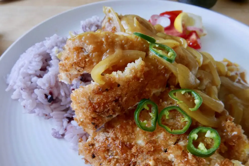 Japanese chicken katsu curry