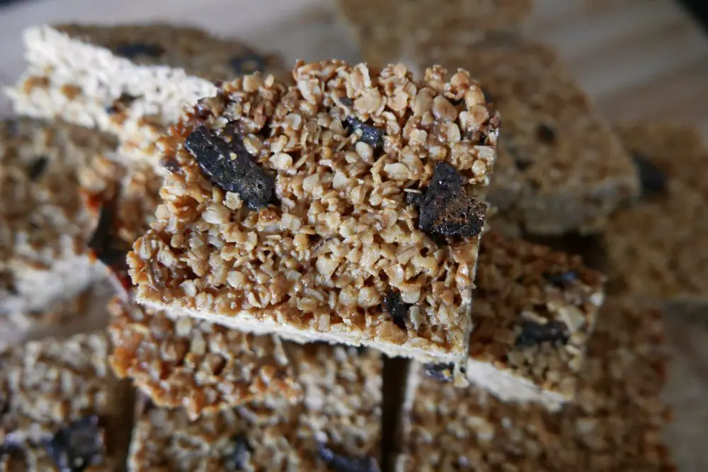 candied maple bacon flapjacks