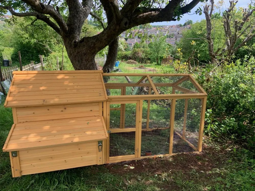 Chicken coop and run