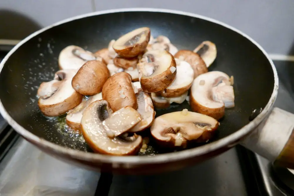 Garlic mushrooms