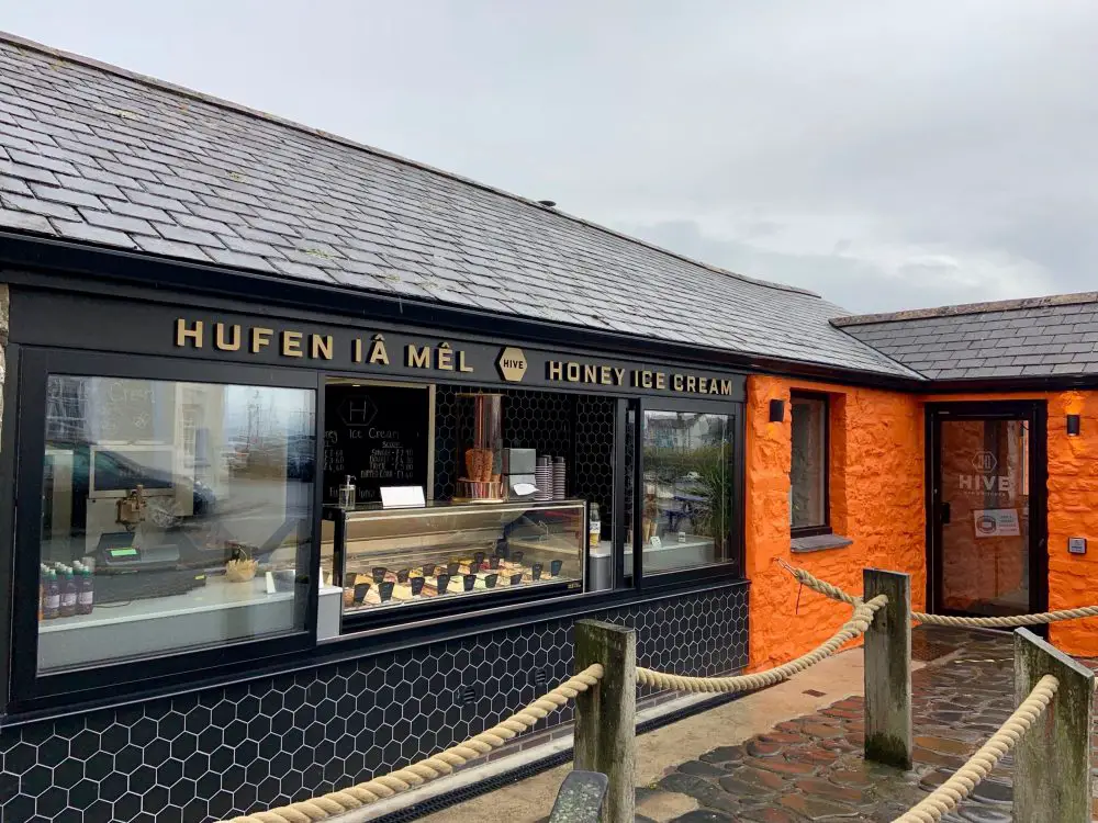 Hive Honey Ice Cream Aberaeron