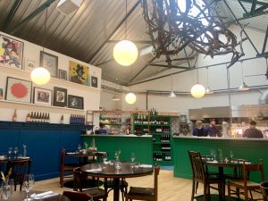 Inside The Pony bistro in Bristol