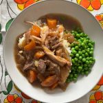 Slow cooker sherry braised whole pork cheeks