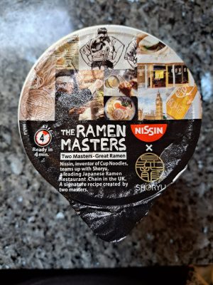 The Ramen Masters noodle cup