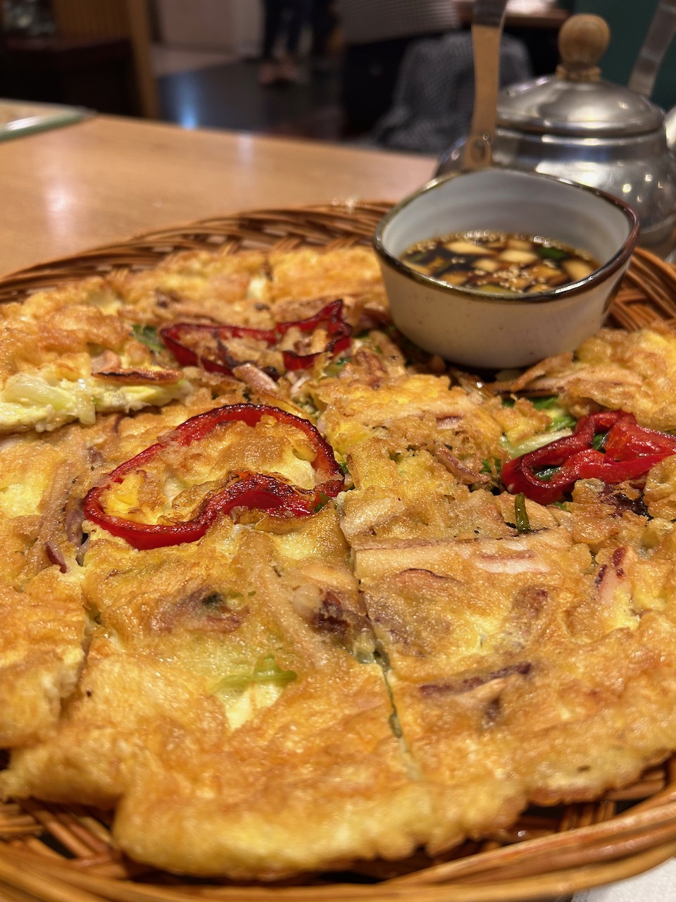 Haemul pajeon - Korean seafood pancake