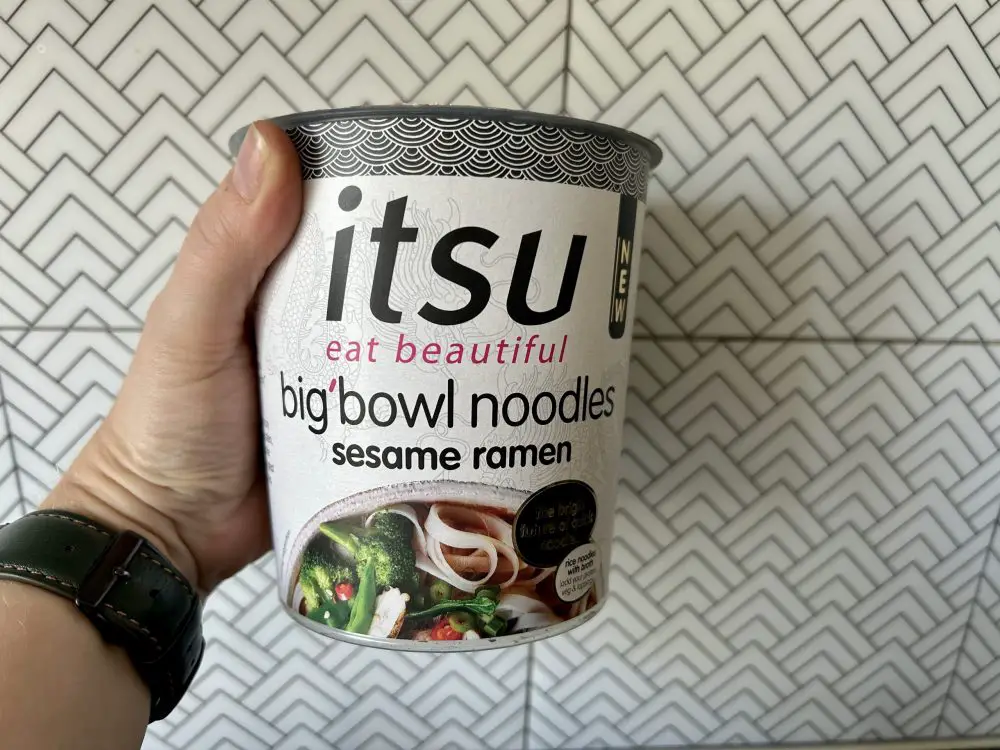 Itsu big bowl sesame ramen