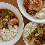 Smoky chicken and bean stew