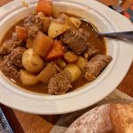 Instant Pot beef stew with root veg